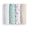 Aden anais essentials и anai swaddle 4 жираф сафари 4 предмета + (эйден основы)