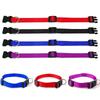 1PC Nylon Pet Necklace Pet Accessories Dog Collar Adjustable Pet Supplies Puppy Leash Creative Solid Color