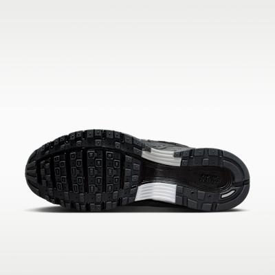 Nike P-6000 Замша Антрацит Металлик Серебристый