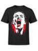 Crimson Howl Horror TShirt Unisex