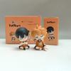4 шт./лот украшения своими руками спящая мини фигурка Haikyuu 5,5 см Хината Шоё Тобио Кагеяма аниме модель украшения