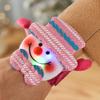Children's Christmas Light-Up Cartoon Slap Band Watch Ornament