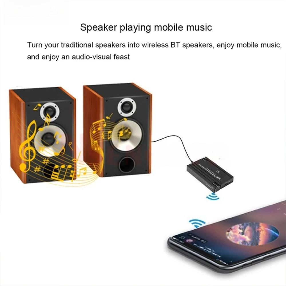 Hi-Fi Басовые Наушники Наушники Аудио Усилитель с BT 5.0 3,5 мм Aux для Телефона ПК Музыкального Плеера Усилитель с Регулировкой Громкости