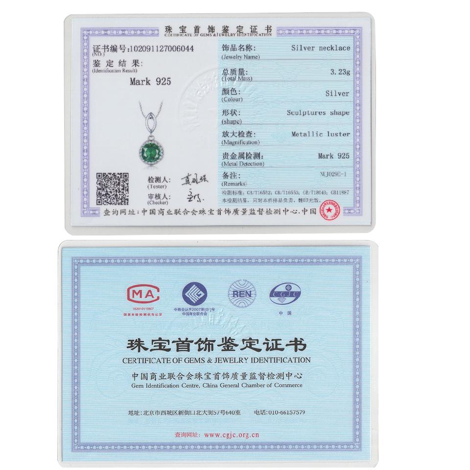 Umcho 925 Sterling Silver Jewelry Emerald Gemstone Jewelry Sets for Women