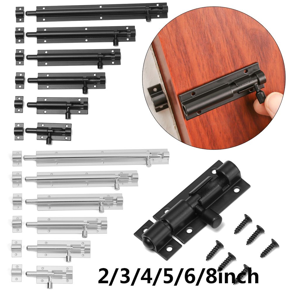Door Bolts Wardrobe Stopper Window Catch Lock Silent Gate Hook Cabinet Catches Door Lock Buckle
