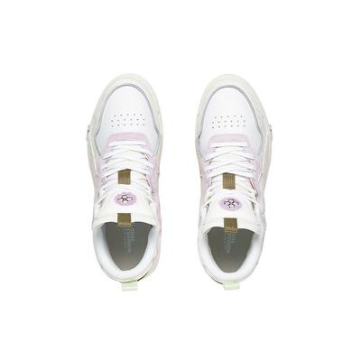 Кроссовки Li Ning Wave Mid top для скейтбординга Женские Кремовые AGCS106-3