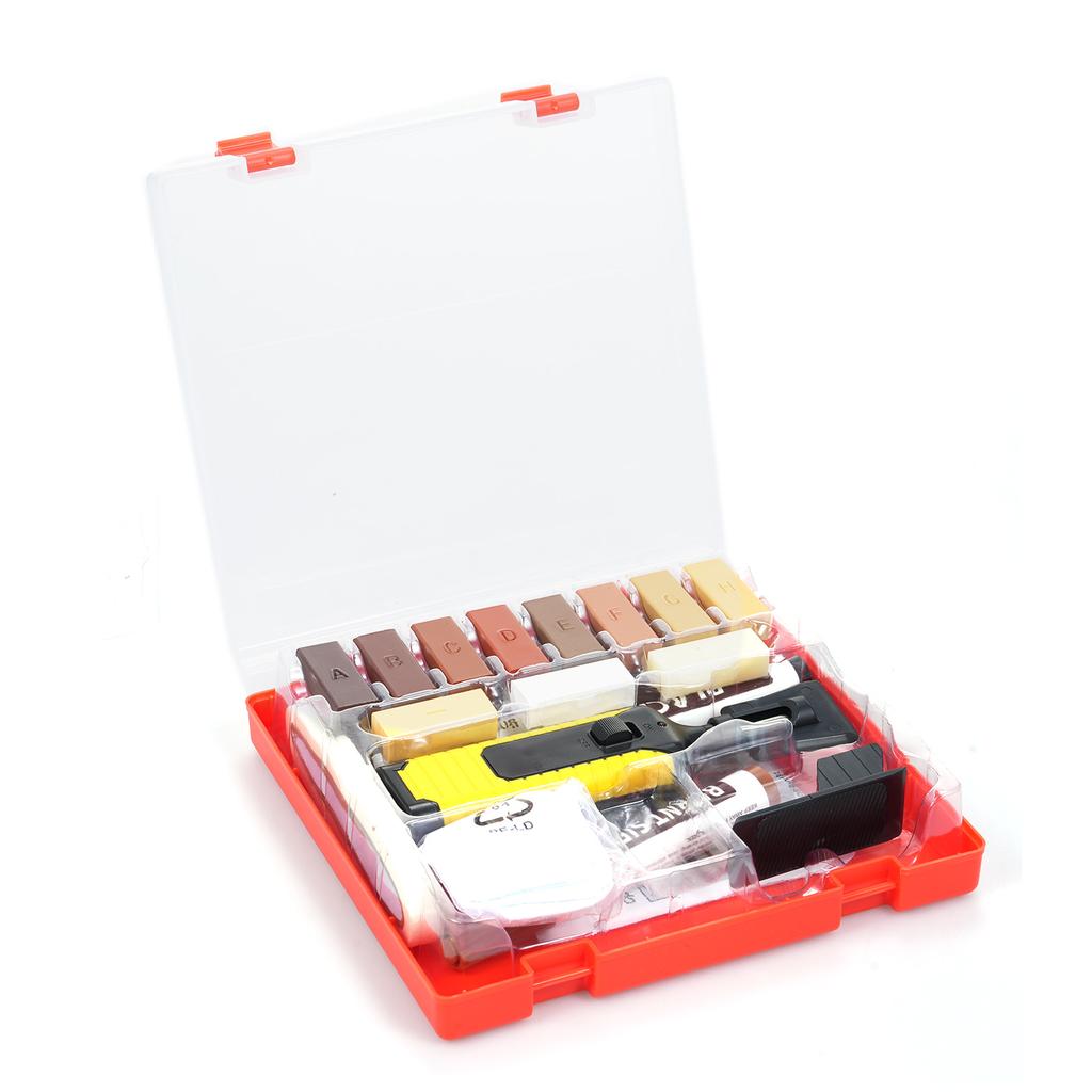 Комплект для ремонта деревянного пола Комплект для ремонта ламинированного винилового пола с 11 цветами Восстановление блока