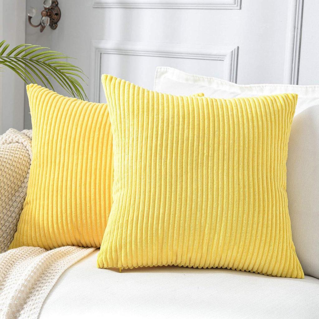 Чехол для подушки Nordic Solid Color Cordour в полоску