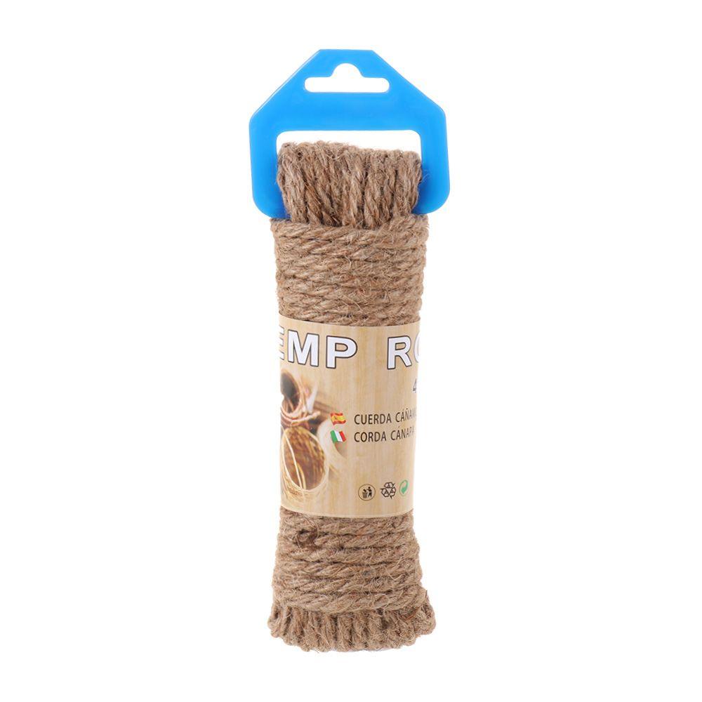 Cat Pet Scratching Cord String Jute Hemp Burlap Ribbon Natural Jute Rope 10/50/100Meter Jute Twine