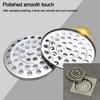 5pcs/set Anti-Clogging Sink Strainer Stainless Steel Hair Catcher Stopper  Bathroom Hardware Parts