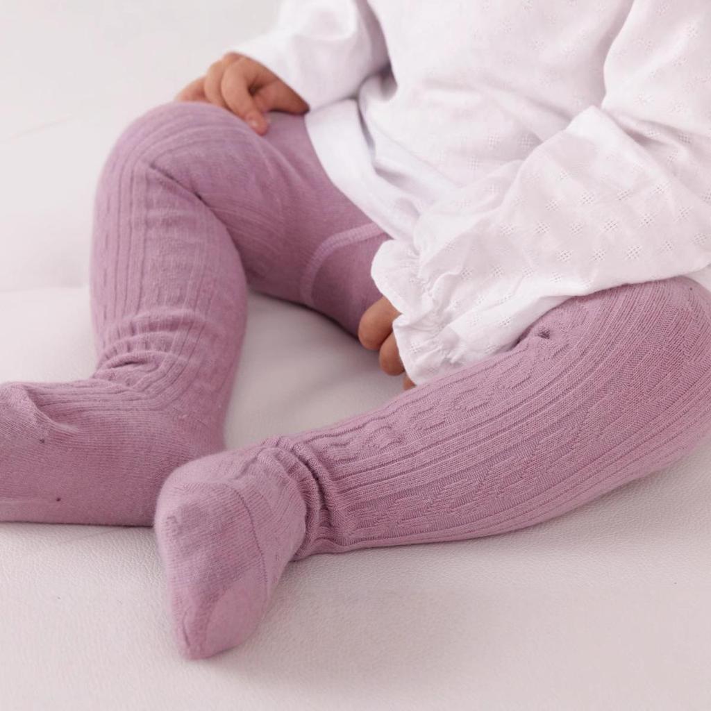 Chunqiu Xiaoqi Детские леггинсы-тайтсы из хлопка с большим принтом для девочек