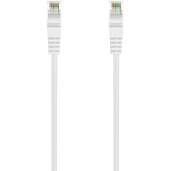 Câble réseau - AISENS - RJ45 - CAT.6A - 3m - Blanc