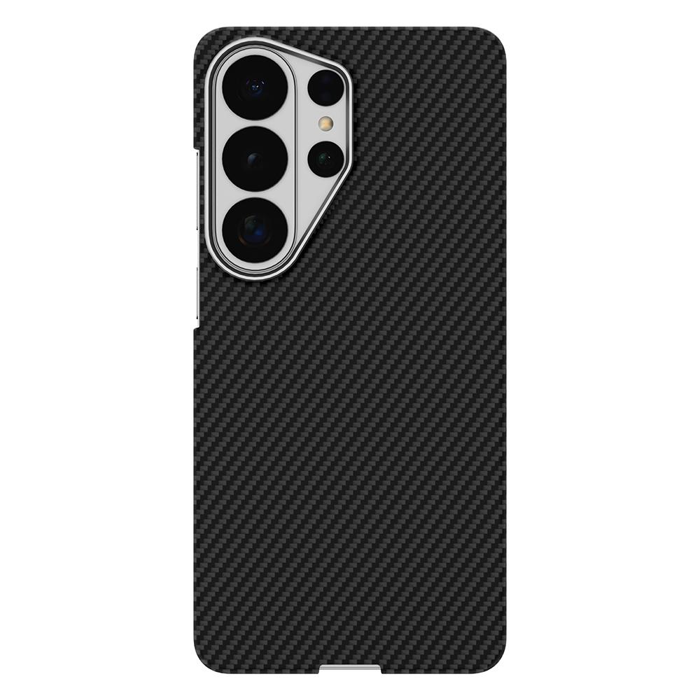 GKK For Samsung Galaxy S26 Ultra Case 600D Fine Carbon Fiber Texture Hard PC Phone Back Cover