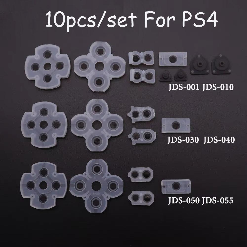 For Sony PS4 PS5 010 020 Controller JDS 001 010 030 JDM 050 055 Conductive Silicone Rubber Pads for PS4 L2 R2 Buttons