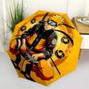 1PC Print Personality Umbrella, Featuring Automatic Folding, And Shielding. This Sturdy And Durable Umbrella with Eight Ribs Is Convenient for Outdoor