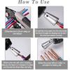 Wire Twister Tool for Drill,Wire Twister Portable Wire Nut Twister Wire Twisting Tool 6mm Hex Shank Cable Quick Stripping for Power Drill