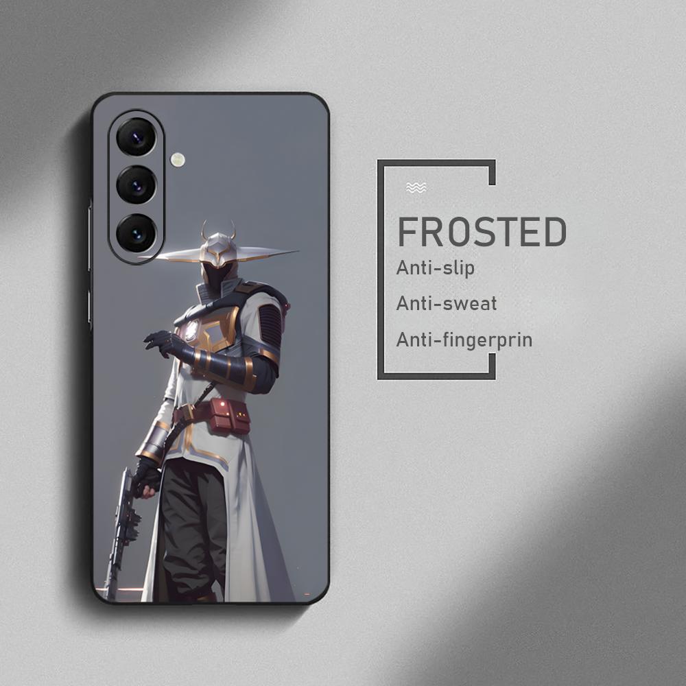 Valorant Game Cypher Cool Phone Case For Samsung Galaxy S25 S24 S23 S22 S21 S20 Plus Ultra Note20 Soft Black