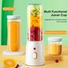 450ml Electric Juicer Cup 10 Blade Head Portable 1500mA USB Charging Multifunction Juicer Cup 2 Bottles Blender Smoothies Mixer