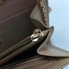 [Pre-Owned] Millie Large Rose Gold Coated Canvas Monogram Crossbody Clutch Shoulder Bag - Very Good #U3V97E