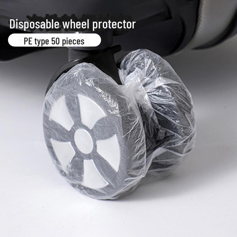 Универсальный эластичный защитный чехол для колес чемодана и офисного кресла