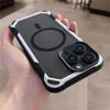 Чехол для Phone16 Акриловый магнитный чехол для iphone16 Pro Max 15 14 13 12 чехол Чехол для телефона силиконовый мягкий корпус TPU ударопрочный