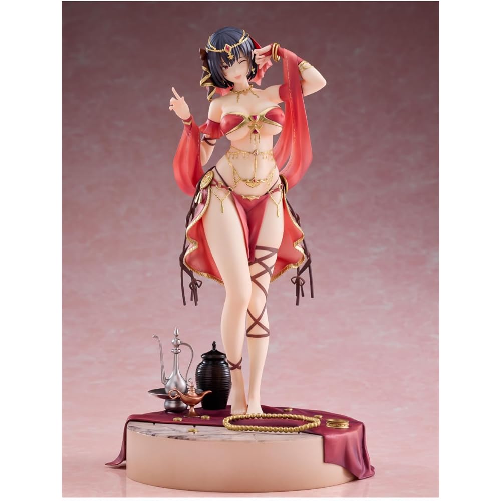 Первый рейс: Танцующая Девушка Руфус, Иллюстрация Судзуамэ Яцуми, Масштаб 1/7, PVC, ABS и Металл, Предварительно Раскрашенная Готовая Фигурка