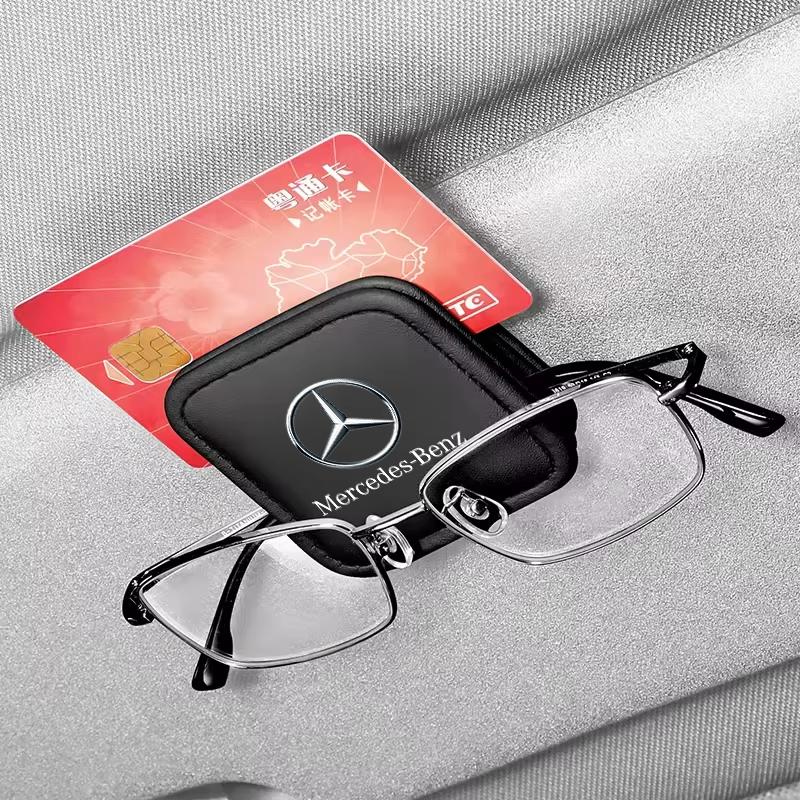 FCM5 Visor Sunglasses Holder Clip Eyeglass Holder For Mercedes Benz B/C/E/S Class W203 W204 W205 W210 W211 W212 W221 Car Accessories