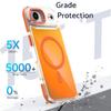 For iPhone 17 Air Case Compatible with MagSafe Color Changing TPU Acrylic Phone Back Cover