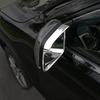 For Dodge Durango 11-26 Chrome Side View Mirror Rain Guard Eyebrow Cover Trim 2P