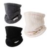 Windproof Warm Scarf Coral Fleece Scarves Bib New Fake Collar  Women Men