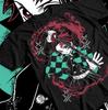 Футболка Kimetsu No Yaiba Гэнъя Синадзугава Клинок, рассекающий демонов Танджиро Футболка Все размеры
