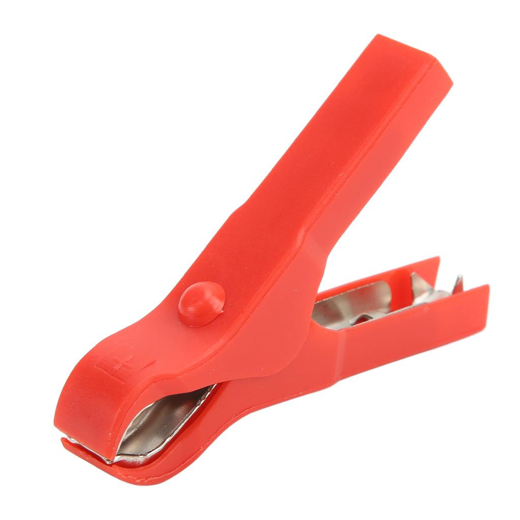 10pcs Electric Clip Stainless Steel Spring Design Strong Clamping Steel ABS Material Safe Charging Clamp for Wires