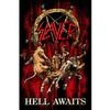 Текстильный постер Slayer Hell Awaits