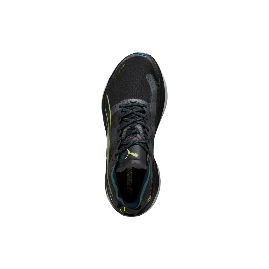 Puma ForeverRun Nitro Winter Black Malachite Yellow Мужские кроссовки Yellow-Burst 378472-01