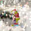 Украл рождественский кулон из смолы, украшение для рождественской елки, 1 шт., рождественское украшение, как украл Рождество с настоящим рождественским орнаментом