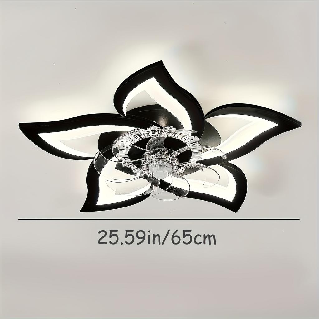Fan Lamp Simple Modern Bedroom Ceiling Fan Lamp