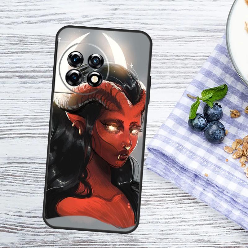 Devil Woman Case For OnePlus Nord 5 CE 3 4 Lite N20 N30 OnePlus 15 15R 13 13T 10T 10 11 12 12R 13R Cover