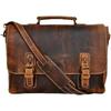 16 Inch Vintage Handmade Leather Travel Messenger Bag Leather Satchel Bag Men Laptop Bag, Leather Messenger Bag