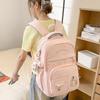 Summer New High-Value Japanese-Style Niche Backpack for Girls, Elementary and Middle School Students, Dopamine Small Card Double Shoulder Bag