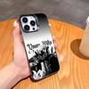Чехол для телефона Singer Young M-Miko Для iPhone17,16,15,14,13,12,11,Pro,MAX Серый Матовый Силиконовый Черный Чехол