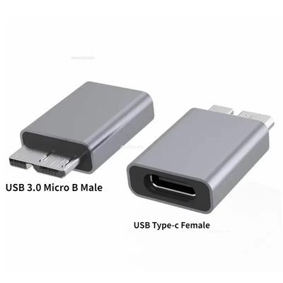 USB C на Micro B USB3.0 Адаптер Тип C Female на Micro B Male Быстрая Зарядка USB Micro 3.0 на Type C Super Speed для HDD