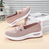 Женские повседневные туфли на плоской подошве, женские удобные туфли для ходьбы без застежек, легкие, мягкие, дышащие туфли на плоской подошве для женщин