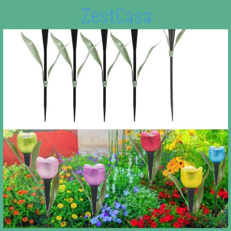 Waterproof Outdoor Solar Tulip Bulb Garden Courtyard Lawn Landscape Night Light