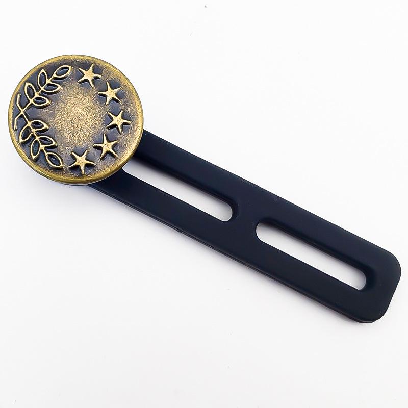 Регулируемая пуговица для расширения талии без гвоздя для мужских и женских джинсов