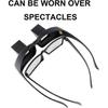 Bed Prism Spectacles Horizontal Mirror Lazy Readers Glasses 90 Degree Prism Glasses For Laying Down Reading And Watching Tv