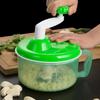 Manual Food Processor Kitchen Utensil Practical Hand Power Chopper Vegetable Grinder
