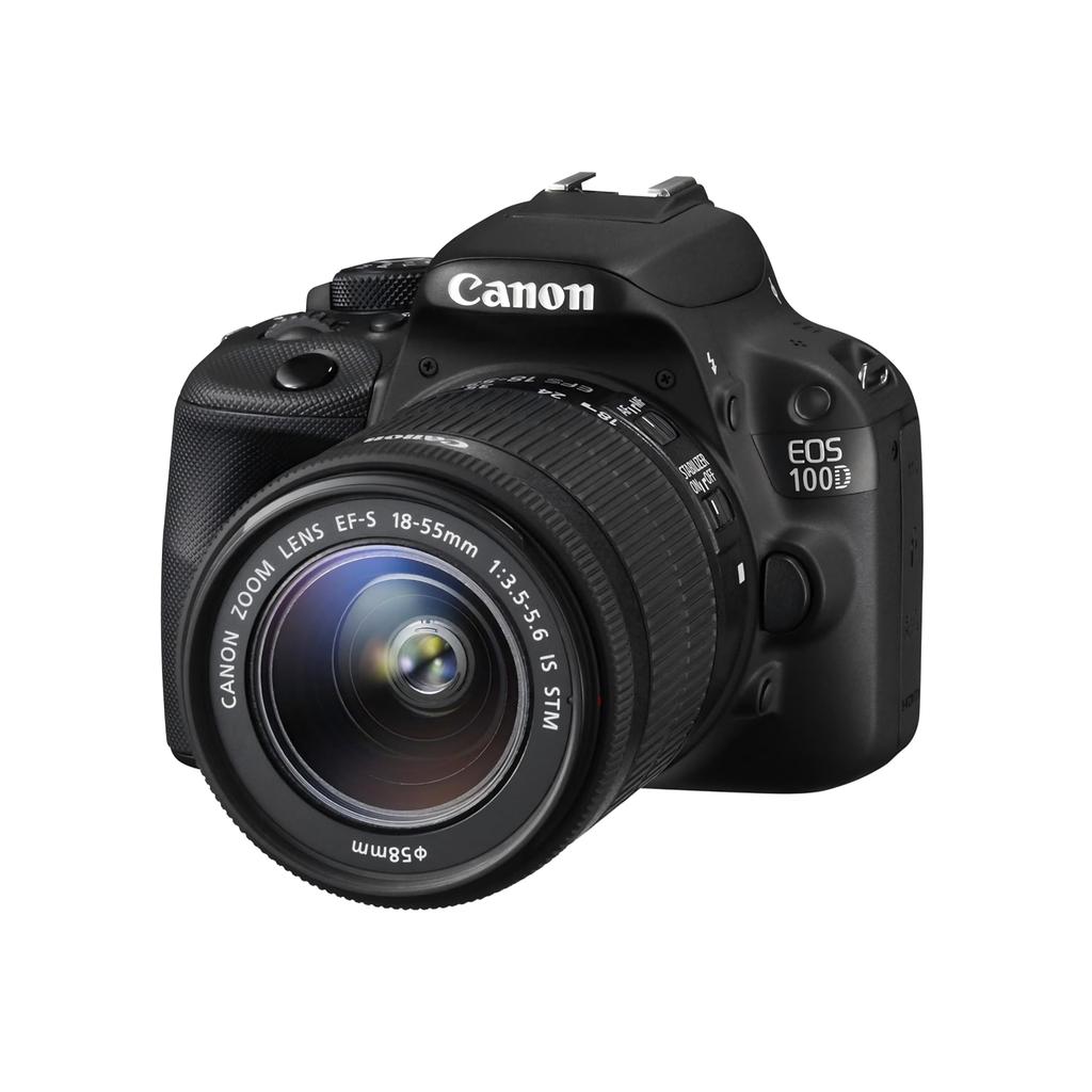 Canon EOS 100D DSLR Camera + EF-S 18-55mm F/3.5-5.6 IS STM Zoom Lens