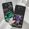 Милый чехол для телефона с астронавтом для Xiaomi Poco F4 C40 X4 F3 GT M4 5G M3 F1 X3 NFC X3 Pro M3 Pro X3 GT X4 NFC F3 GT TPU мягкий черный