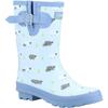 Womens/Ladies Farmyard Sheep Mid Calf Wellington Boots