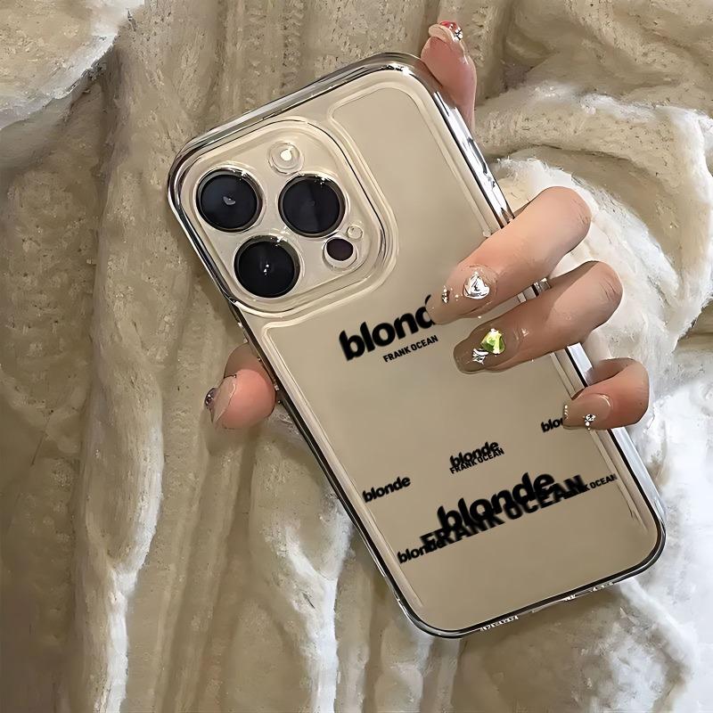 Чехол для телефона Singer F-Frank Blonde Oceans для iPhone 17 16 15 14 13 12 11 Pro Max Mini SE 7 8 Plus 17E Прозрачный чехол Fundas